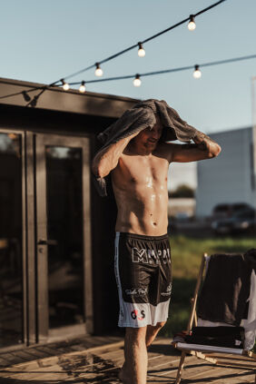 Tanning and Sauna Routine Tanning and Sauna Routine